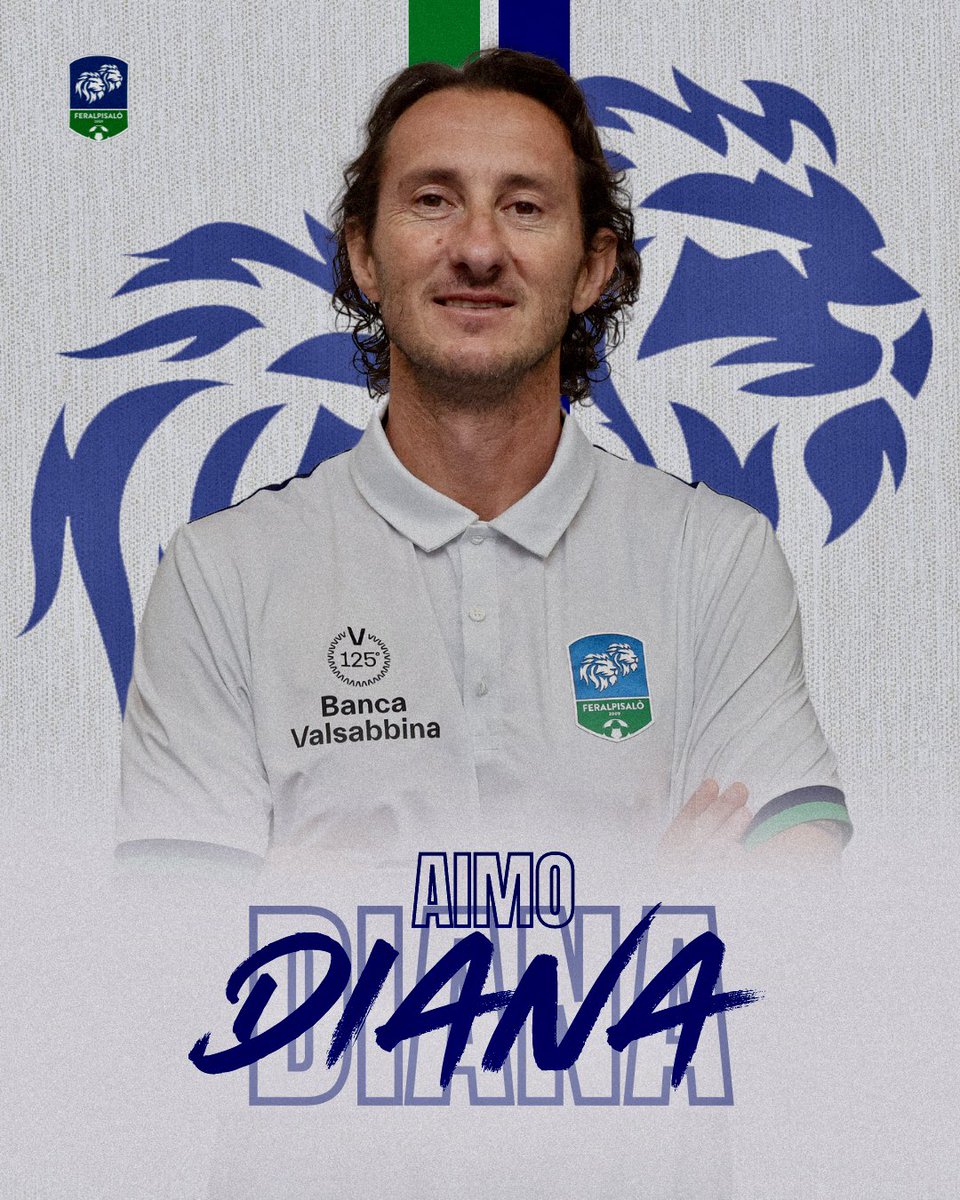 unionbrescia's tweet photo. Bentornato, Mister Dianaโ๐ผ๐๐
๐ https://t.co/S0v4luNwNj
#LeonidelGarda
#CapaciDi https://t.co/OmEj4rc4cd