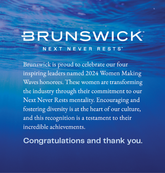 Brunswick_Corp_'s tweet photo. Brunswick is proud to celebrate our four inspiring leaders named as 2024 Women Making Waves honorees. These women are transforming the industry through their commitment to our #NextNeverRests mentality.
Learn more: https://t.co/m6khjJFGSg
#BrunswickCorp #WomenMakingWaves https://t.co/GVHPRb38CF