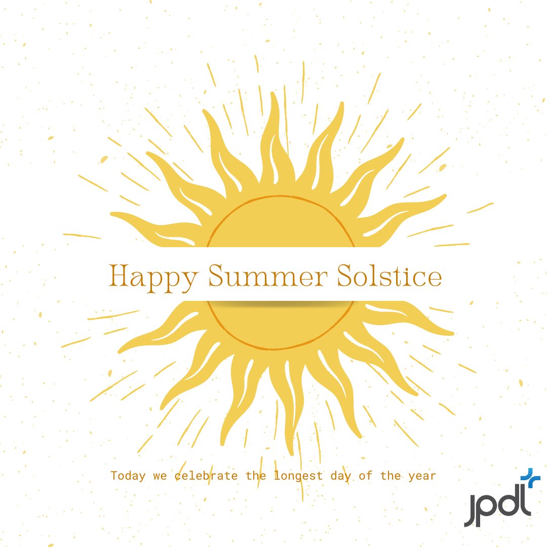 Happy Summer Solstice! Today we celebrate the longest day of the year. It's a great opportunity to spend some time outside to enjoy the extra sunshine hours. Wishing you all a sunny and bright Summer Solstice! 🌞🔥🌺 #SummerSolstice #LongestDayOfTheYear