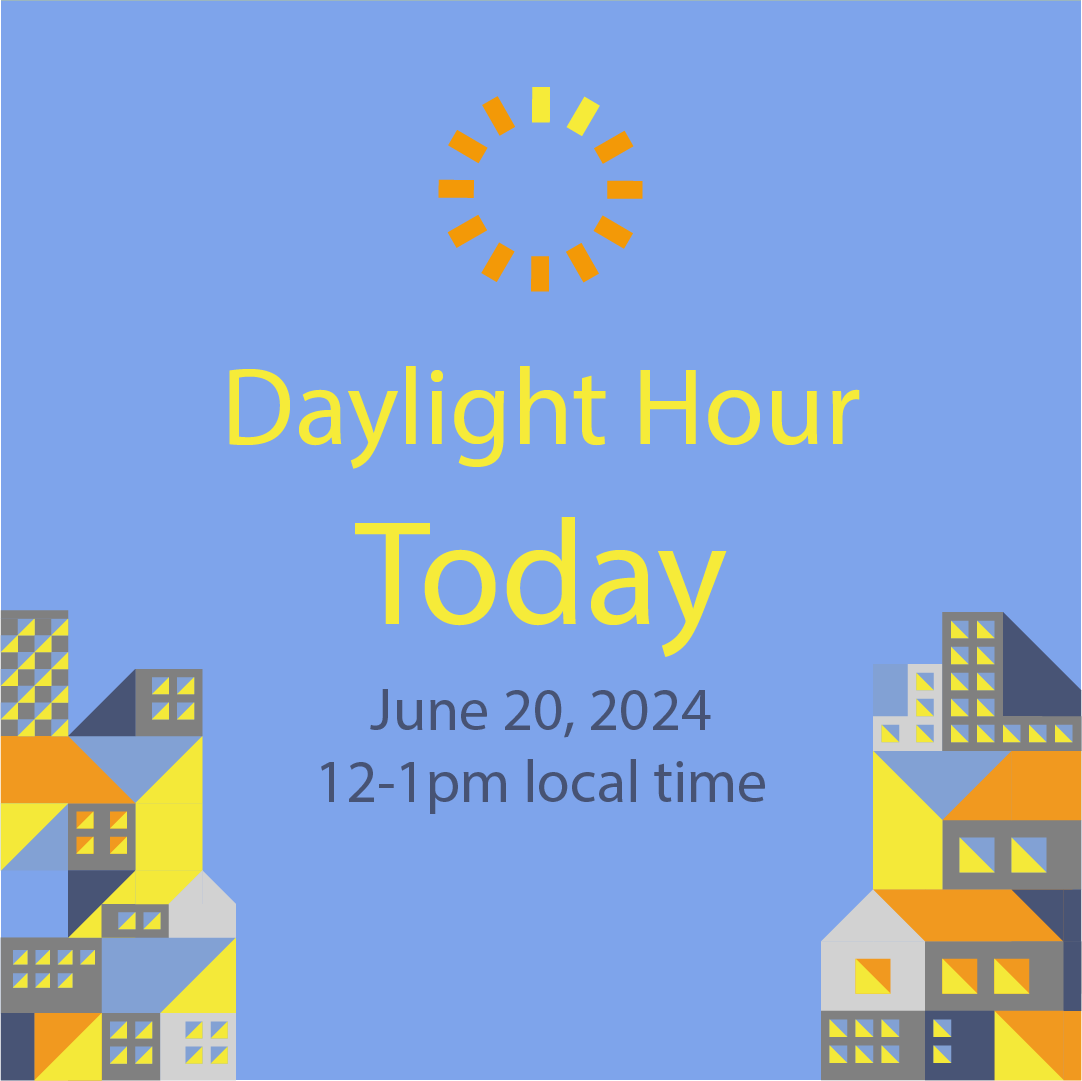 Daylight Hour is here! Get ready to turn your lights off💡