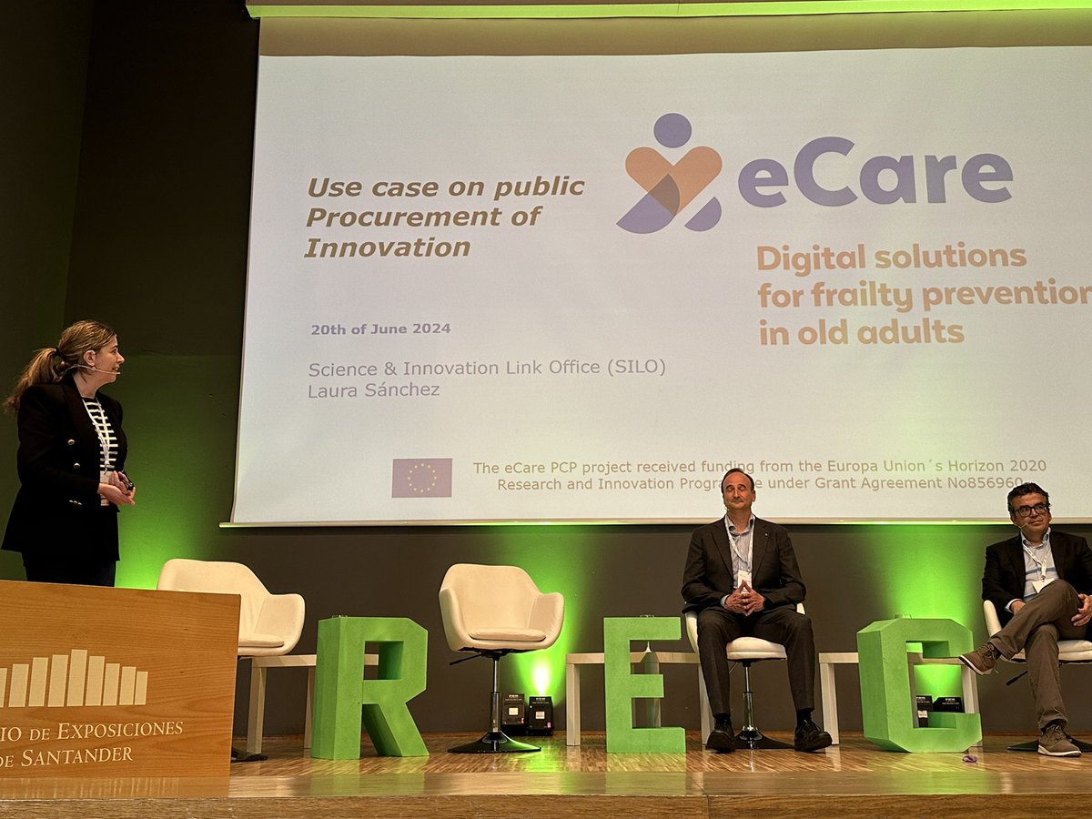eCare PCP (@ecare_pcp) on Twitter photo Our coordinator, Laura Sánchez, introduces eCare to the <a href="/RedRECI/">Red Española de Ciudades Inteligentes</a> audience Our coordinator, Laura Sánchez, introduces eCare to the <a href="/RedRECI/">Red Española de Ciudades Inteligentes</a> audience