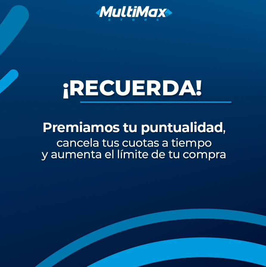 DaggaNasar's tweet image. ¡Feliz jueves! 
Si eres cliente PriorityMax y ya realizaste tu compra con CrediMax 👇

Recuerda 👉 debes haber cancelado la totalidad de tus cuotas anteriores para poder disfrutar de próximas jornadas 💙

#CrediMax #PriorityMax #MultiMaxStore #MultiMaxAtuLado #Multimarca