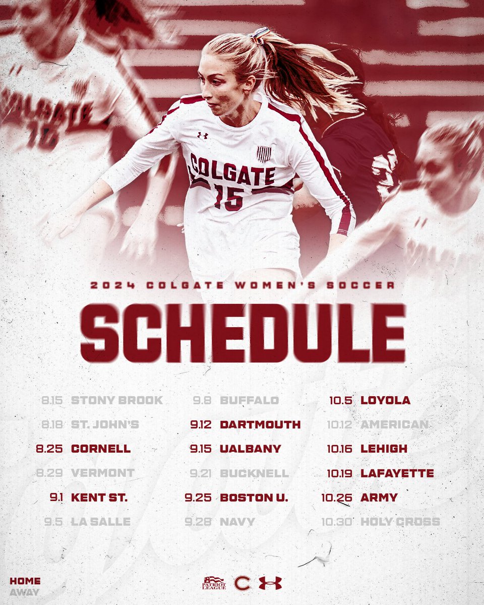 Mark it down ✅ 

The 2024 schedule is HERE!   

#GoGate
