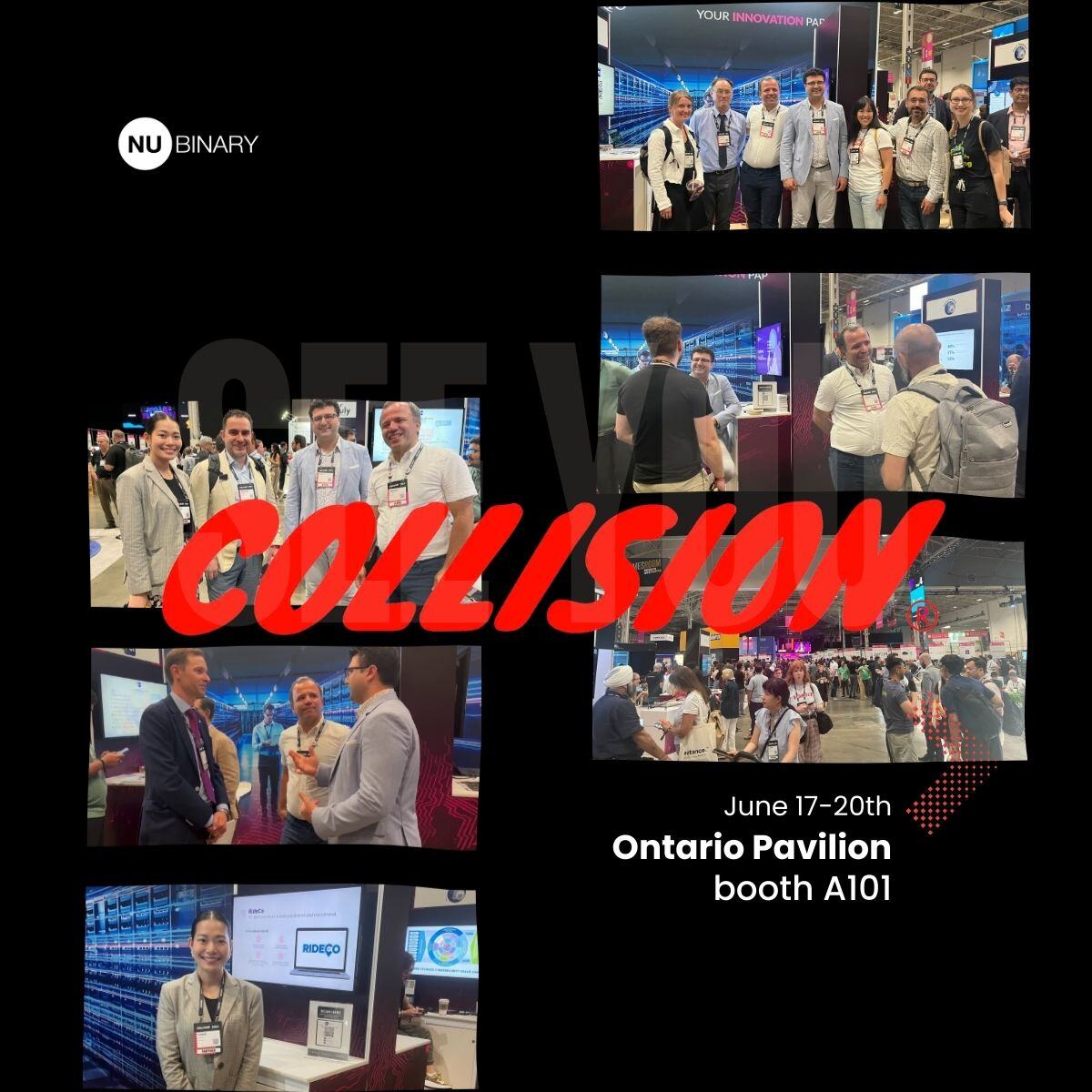 Final day of #Collisionconf is here!
See you today at booth A101!