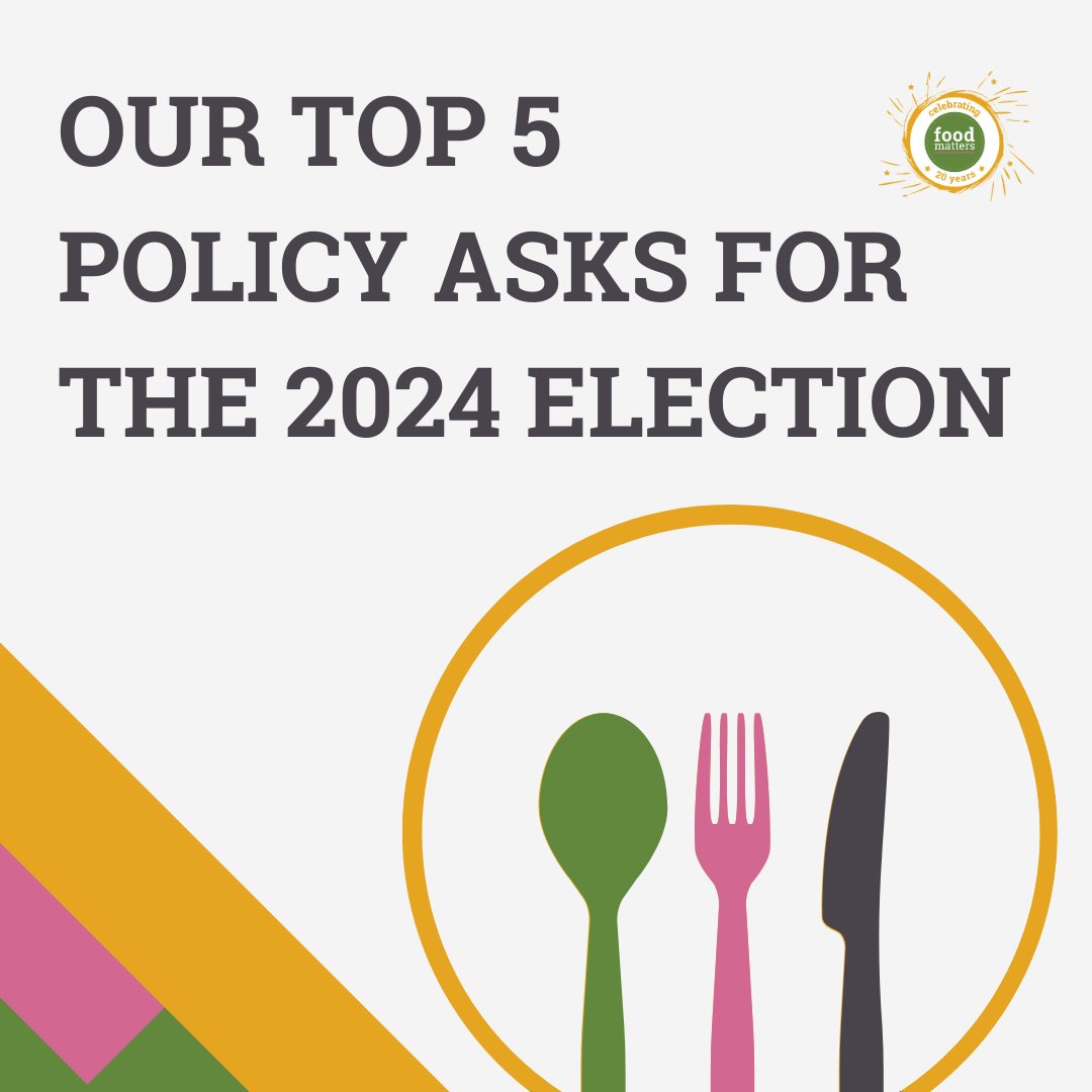 We are calling on the new government administration to take a strategic approach to food, thinking about the multiple impacts on climate change, the health of the nation, biodiversity and our communities 📣

1/3