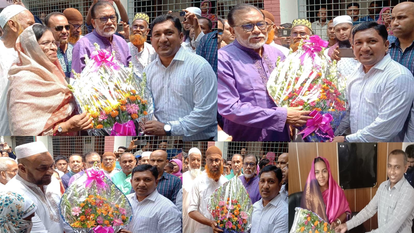 দেবহাটা উপজেলা পরিষদের নব-নির্বাচিত জনপ্রতিনিধিদের দায়িত্ব গ্রহন