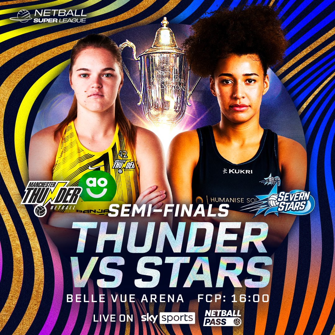 NetballSL's tweet photo. The Grand Final is in sight  👀

☝️ Just one more game getting in their way. 

Tune into @SkySports Mix and YouTube from 15.30 to witness incredible netball live! 📺