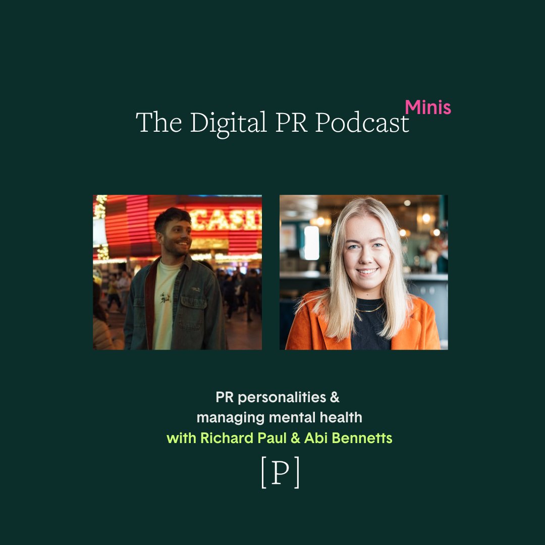 It's here! Our very special Digital PR Podcast mini series has dropped 🎙️

New episodes every Thursday 🔗

Episode 1 ft. <a href="/AbiBennetts/">Abi Bennetts</a> and <a href="/RJohnP/">Richard Paul</a> is available to listen and download here: open.spotify.com/episode/62KlZz…