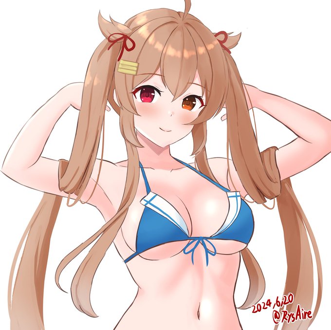 #艦これ版深夜の真剣お絵描き60分一本勝負 
#艦これ版真剣お絵描き60分一本勝負_20240620 