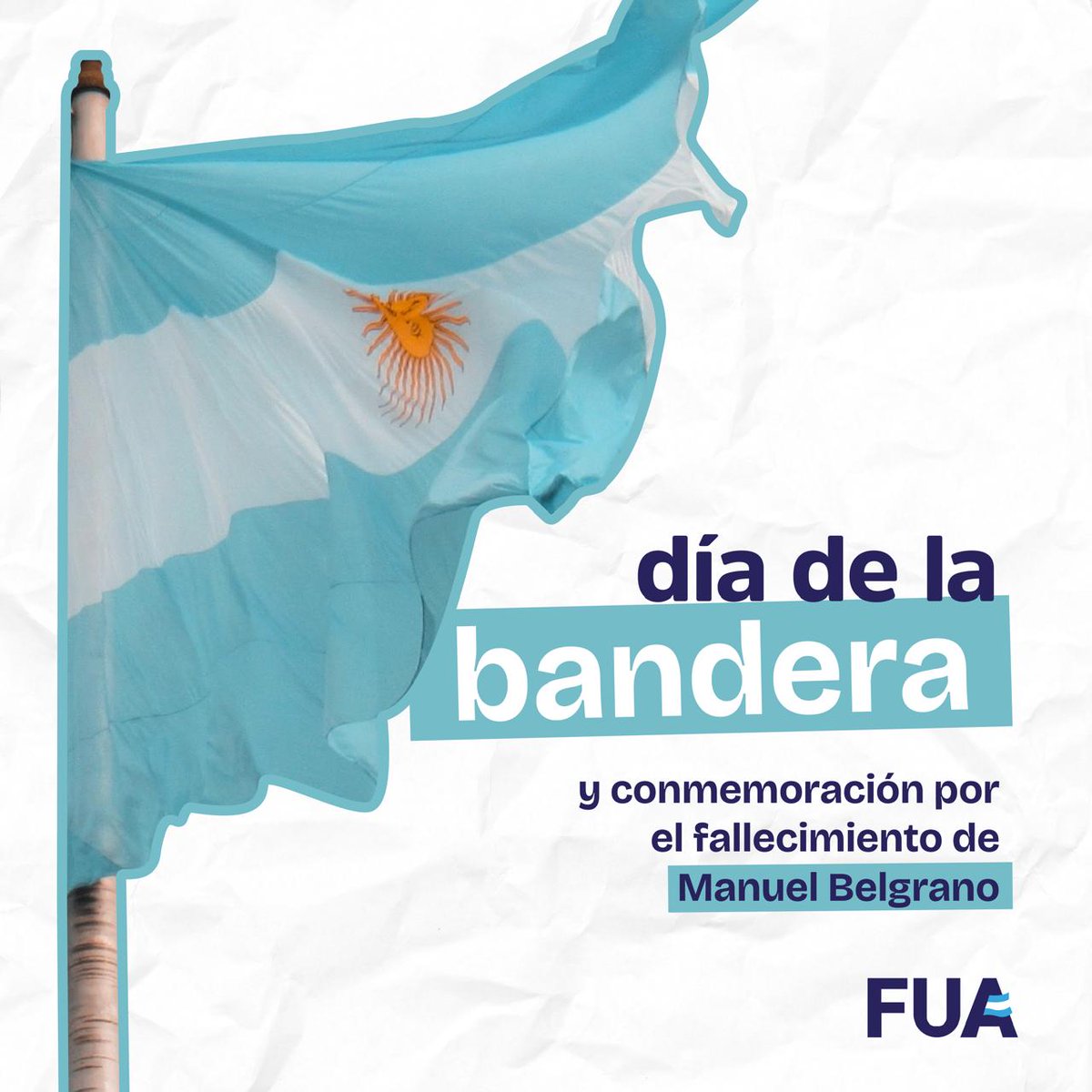 DÍA DE LA BANDERA 🇦🇷

"Mucho me falta para ser un verdadero padre de la patria, me contentaría con ser un buen hijo de ella".

-Manuel Belgrano