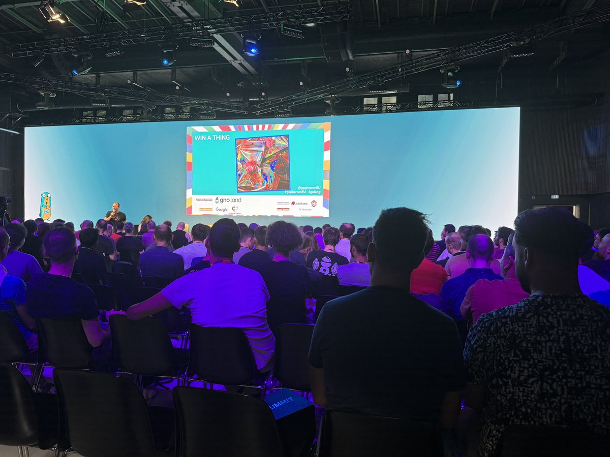 GopherCon Europe tweet media