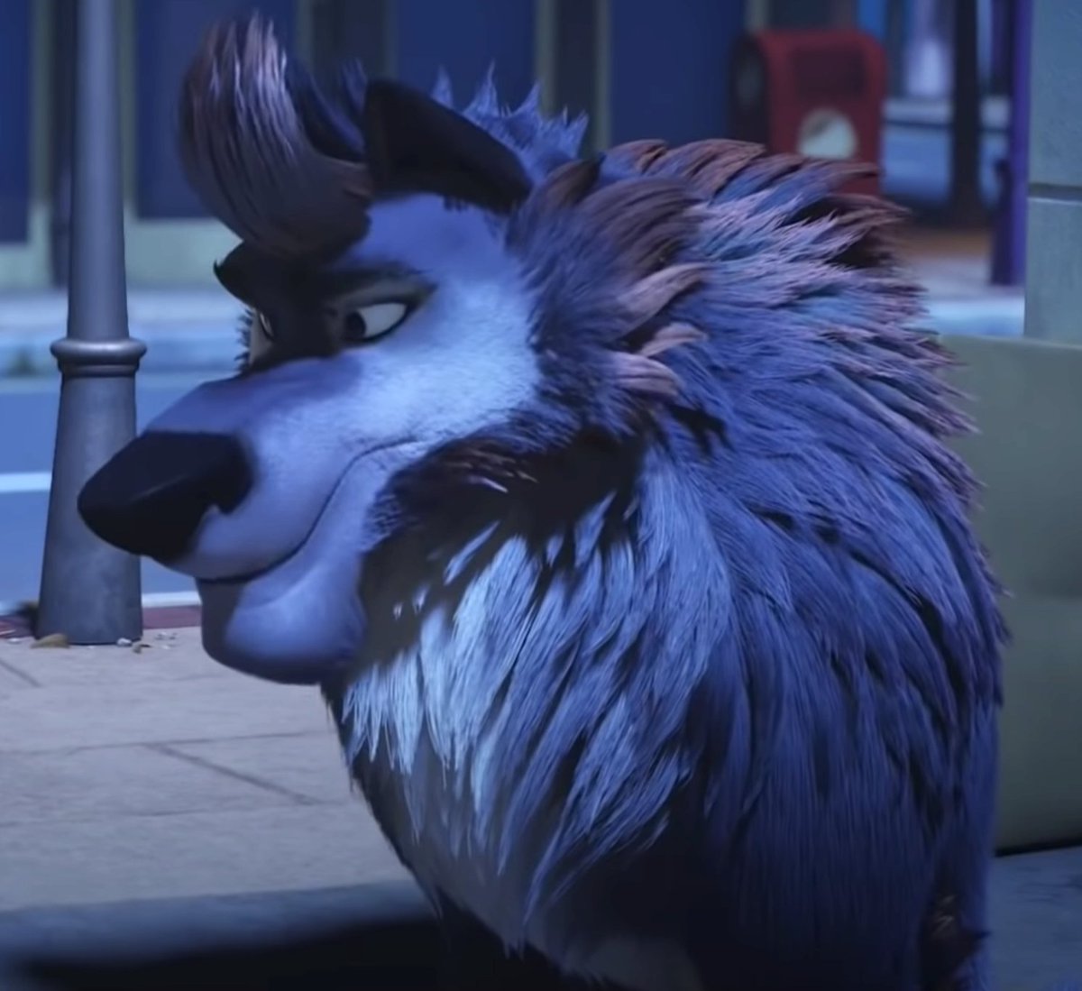 FictionalWolves's tweet image. Flasheart Lupin (100% Wolf)