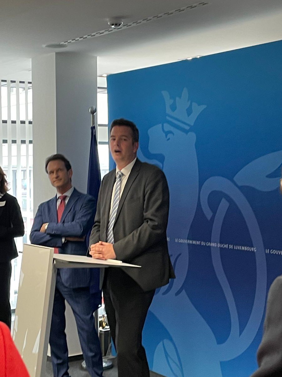 Event at the Ministry of Economy for Chambers of Commerce. Here with <a href="/BritChamberLux/">British Chamber Lux</a> Andrew Notter and st the kind invitation of Minister <a href="/LexDelles/">Lex Delles</a> - a great networking opportunity for Chambers in Luxembourg and we look forward to the event mentioned by <a href="/ccluxembourg/">Chambre de Commerce du Luxembourg</a> in November