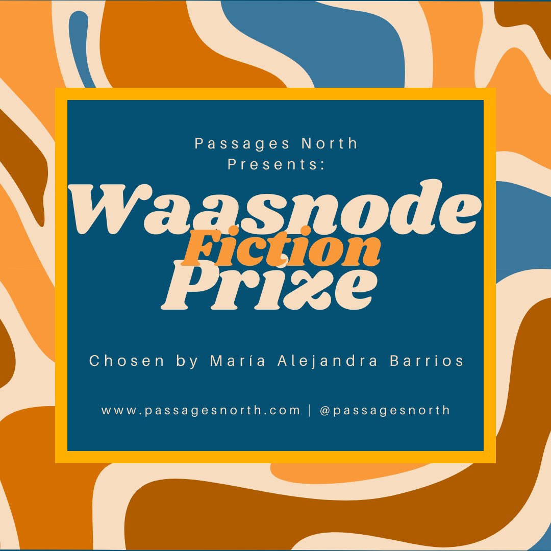 PassagesNorth's tweet image. Congrats Nancy Nguyen and her story “Breach,” winner of our Waasnode Fiction Prize! Shout out to María Alejandra Barrios for judging this year’s contest!!