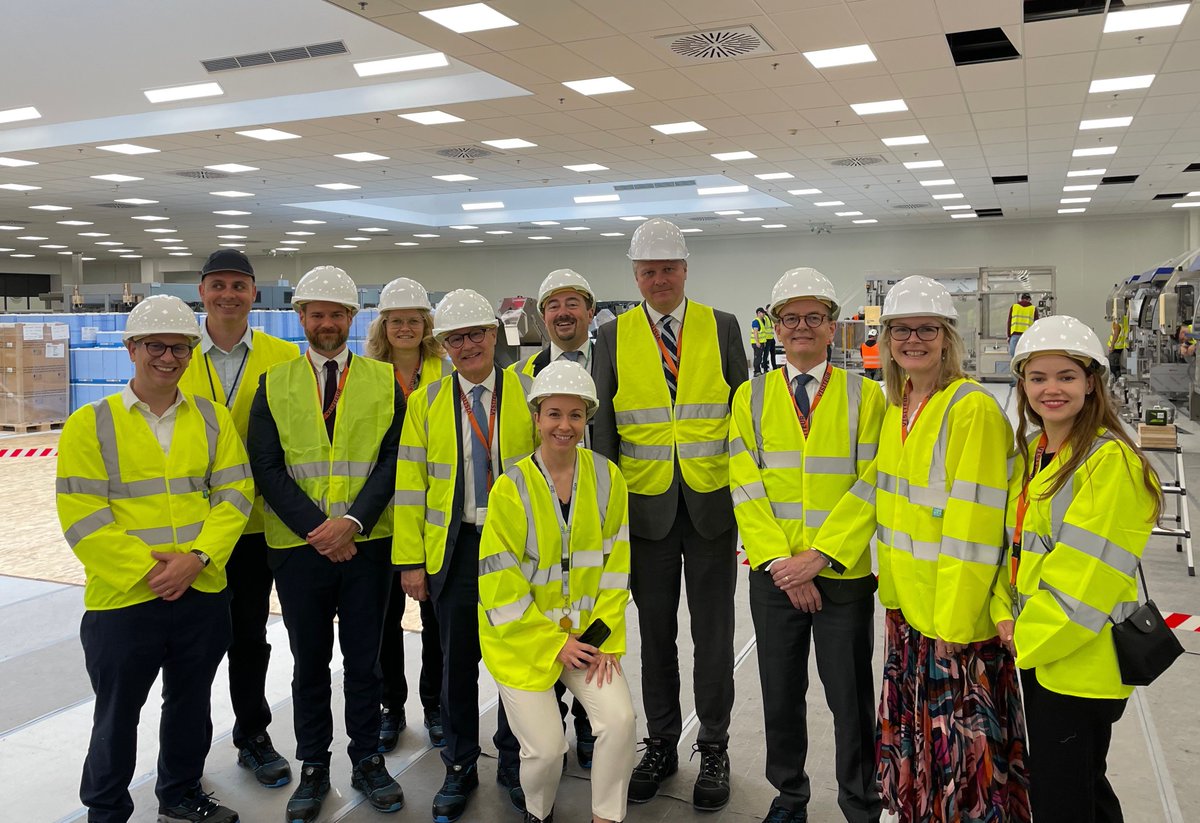 Ce matin, nous avons accueillis une délégation de <a href="/DanemarkenFR/">Danemark en France</a> sur notre site de production.

L’occasion de faire le point sur l’avancement de l’extension du site, dont l’investissement de 2,1 milliards d’euros avait été annoncé en novembre dernier en présence d'<a href="/EmmanuelMacron/">Emmanuel Macron</a>.