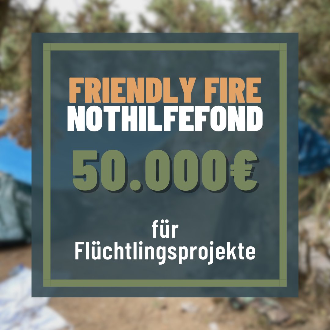 Heute ist Weltgeflüchtetentag, deshalb unterstützen wir mehrere Projekte für Geflüchtete mit 50 Tausend Euro aus dem Nothilfefond. Egal ob an der EU-Außengrenze, Seenotrettung oder psychosoziale Hilfe, Unterstützung wird dringend gebraucht.