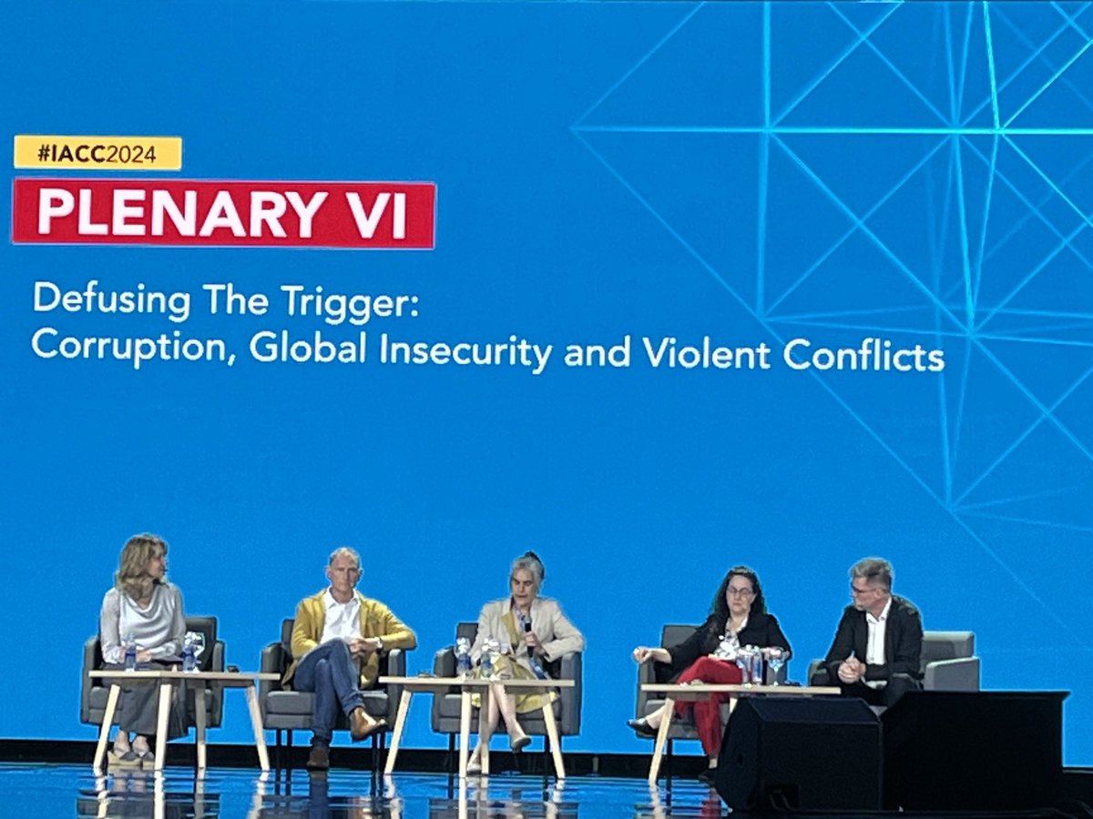 .⁦<a href="/NDI/">National Democratic Institute</a>⁩ ⁦<a href="/NDIgov/">NDI Democratic Governance</a>⁩ President ⁦<a href="/WittesNDI/">Tamara Wittes</a> at ⁦<a href="/IACCseries/">International Anti-Corruption Conference</a>⁩: Corruption isn’t always about breaking the rules. Sometimes #corruption is baked into the rules