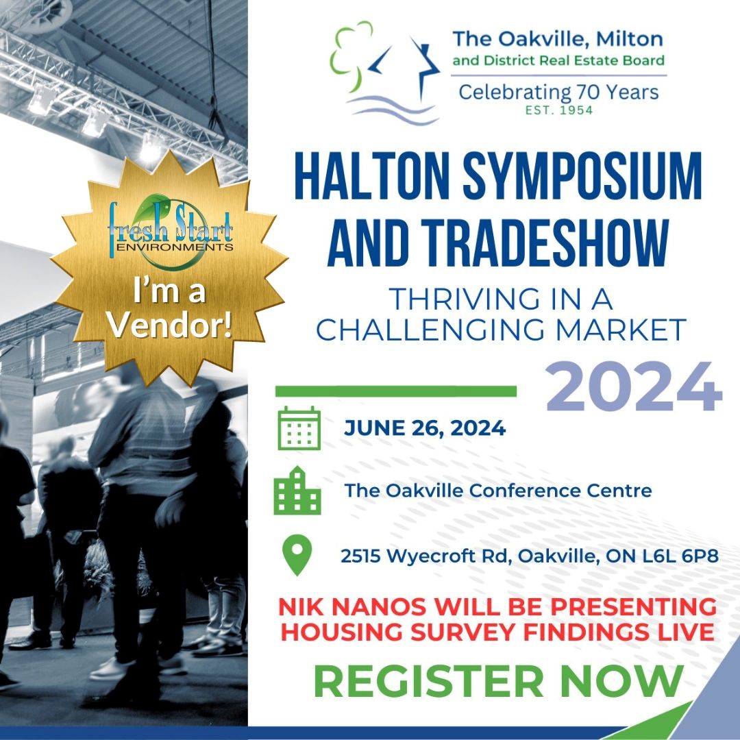 NoMoreSmells's tweet photo. Are you a member of the The Oakville, Milton and District Real Estate Board? Look for us at the Halton Symposium and Tradeshow and let us show you what nothing smells like, and help you sell houses that have been smoked in.
 #FreshStartEnvironments #HaltonSymposium https://t.co/pVXD77Mp6B