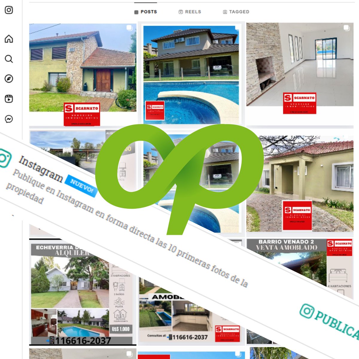 mapaprop's tweet image. Publicá propiedades en Instagram desde Mapaprop #CRMInmobiliario