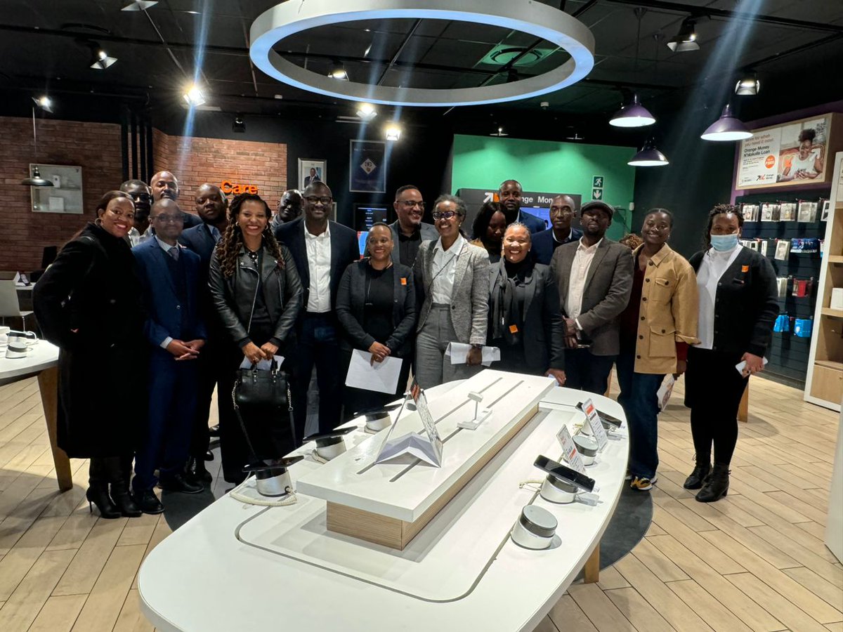 "The more we share the more we have"! Thanks CEO <a href="/nene_maiga/">Néné Satourou Maïga</a> and team for having us in Gaborone. You are doing an impressive work there and <a href="/Orange__RDC/">Orange RDC</a> is more than happy to learn from you and replicate. Ke a leboga 🙏🏾#LeadTheFuture #LeadTheMarket