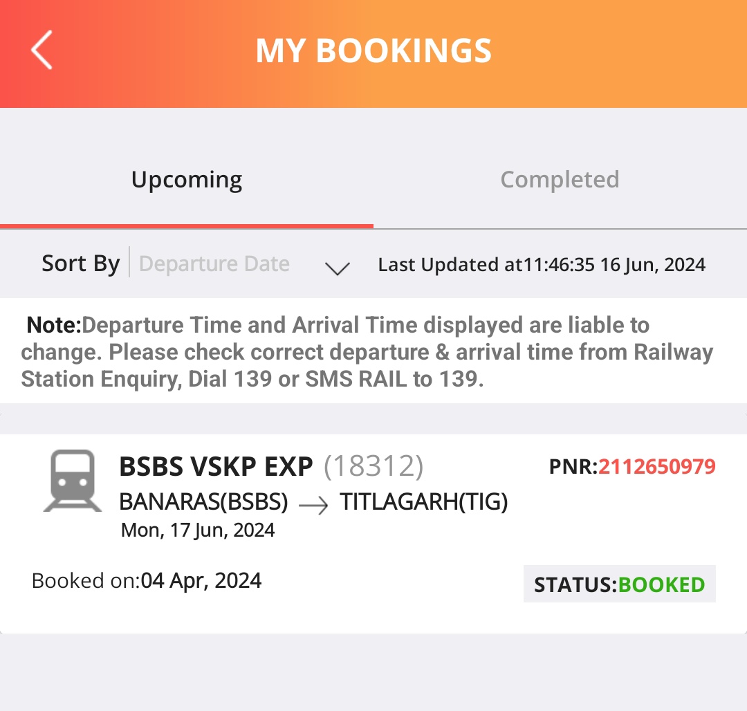 S_Susmita96's tweet photo. Don't downsize sleepers and general coaches. Stop glorifying Vande Bharat express. These are not fulfilling the need of a common man. I am attaching a 3rd AC ticket booked on 04/04/24(PQWL/8) for 17/06/24 but stalked at PQWL/3 on date of journey. @AshwiniVaishnaw @IRCTCofficial https://t.co/M8SMshVo1Z