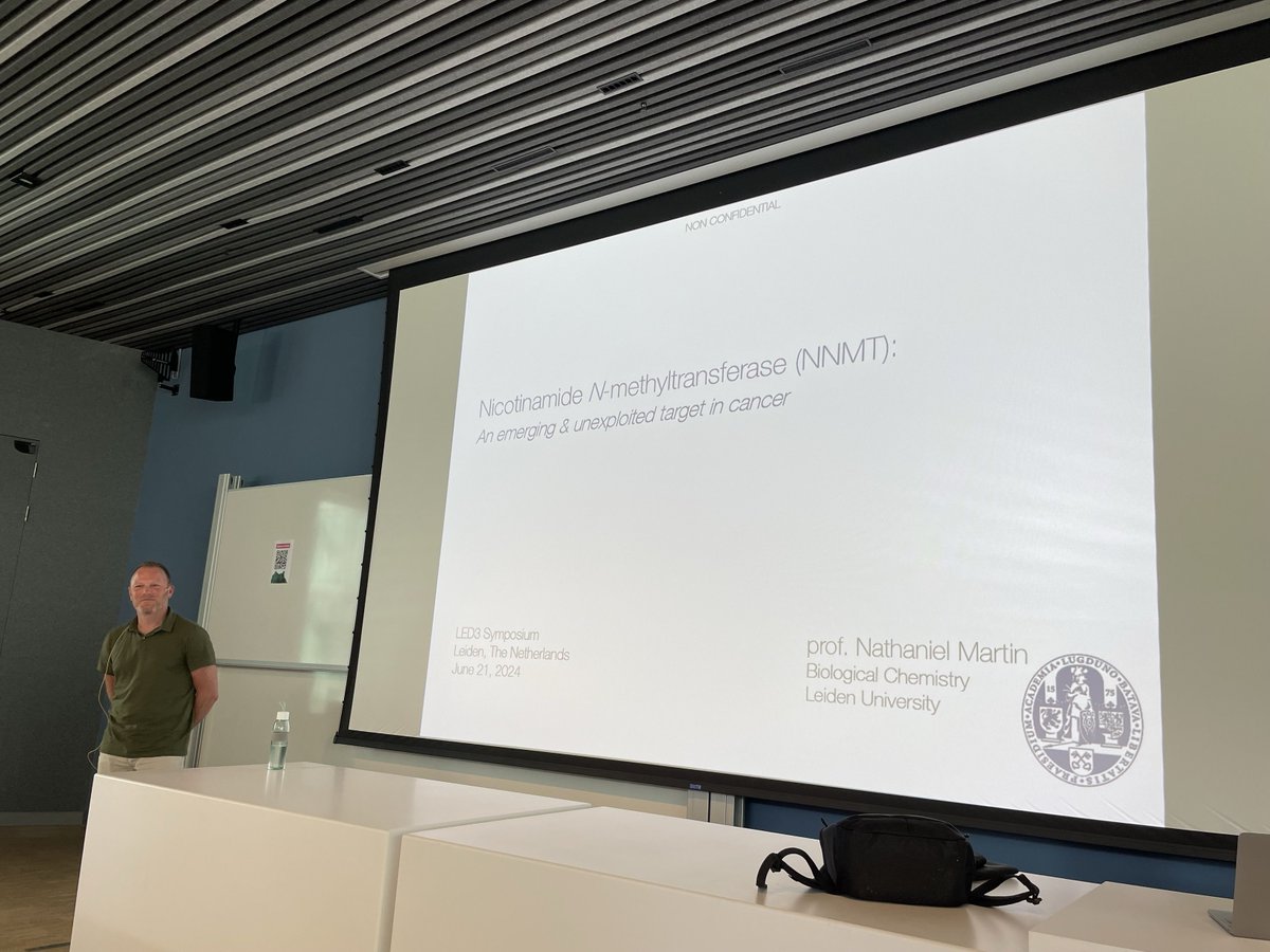 LED3 hub (inactive account) (@led3hub) on Twitter photo The final keynote lecture of the #LED3Symposium was given by <a href="/NatMart_Chembio/">Nathaniel Martin</a>. He talked about his group's amazing research into inhibitors of the cancer driver protein Nicotinamide N-methyltransferase (NNMT). sciencedirect.com/science/articlβ¦ The final keynote lecture of the #LED3Symposium was given by <a href="/NatMart_Chembio/">Nathaniel Martin</a>. He talked about his group's amazing research into inhibitors of the cancer driver protein Nicotinamide N-methyltransferase (NNMT). sciencedirect.com/science/articlβ¦