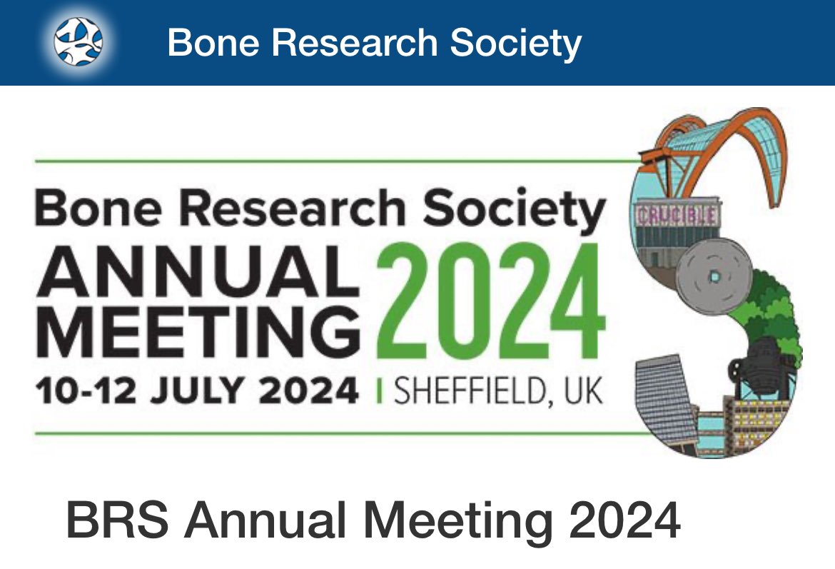 3 weeks today we’ll be halfway thro’ #BRS2024 We will have already had exciting workshops from image based biomechanics, printed CT models, cancer and bone, single cell multiomics, rare bone disease and everything #ECR! So don’t miss out- register now!! boneresearchsociety.org/meeting/brs202…