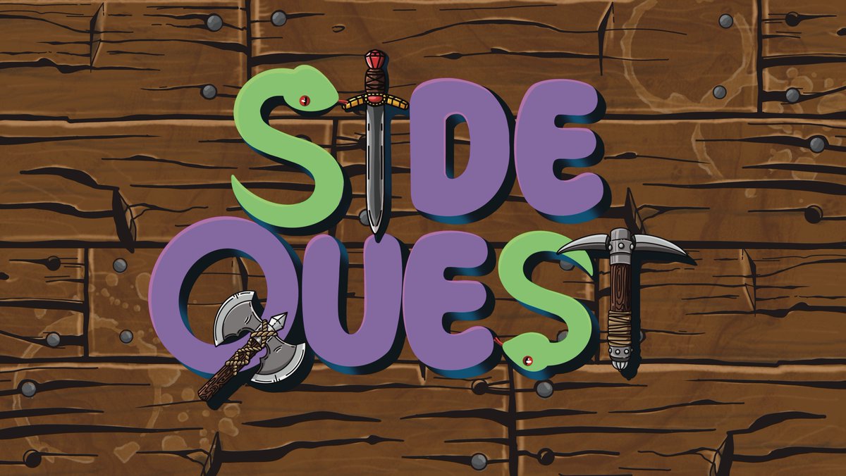 Baer (B SUPREME) (@baertaffy) on Twitter photo Introducing my new show:
Side Quest
Three streamers collaborate to complete a list of quests together as quickly as possible.
Ep. 1 live on Twitch Monday @ 9am PT featuring:
<a href="/Northernlion/">Ryan Letourneau</a>
<a href="/VeryDumbDog/">DumbDog</a>
<a href="/DanGheesling/">Dan Gheesling</a> Introducing my new show:
Side Quest
Three streamers collaborate to complete a list of quests together as quickly as possible.
Ep. 1 live on Twitch Monday @ 9am PT featuring:
<a href="/Northernlion/">Ryan Letourneau</a>
<a href="/VeryDumbDog/">DumbDog</a>
<a href="/DanGheesling/">Dan Gheesling</a>