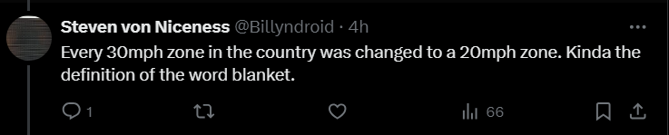 closepassescdf's tweet image. Amazing how nearly 10 months on from the #20mph introduction ppl can keep on pretending this shit is true.