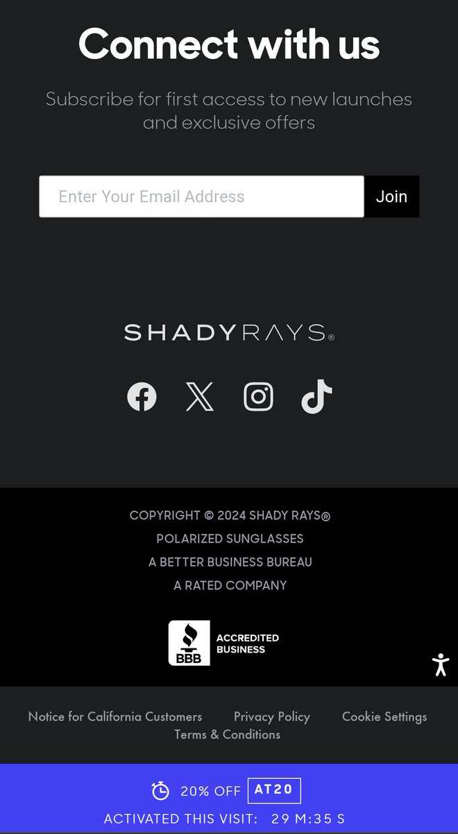 guidot42's tweet image. Quickest way to not have me buy anything from you is give me a 20% offer with a timer attached @shadyrays