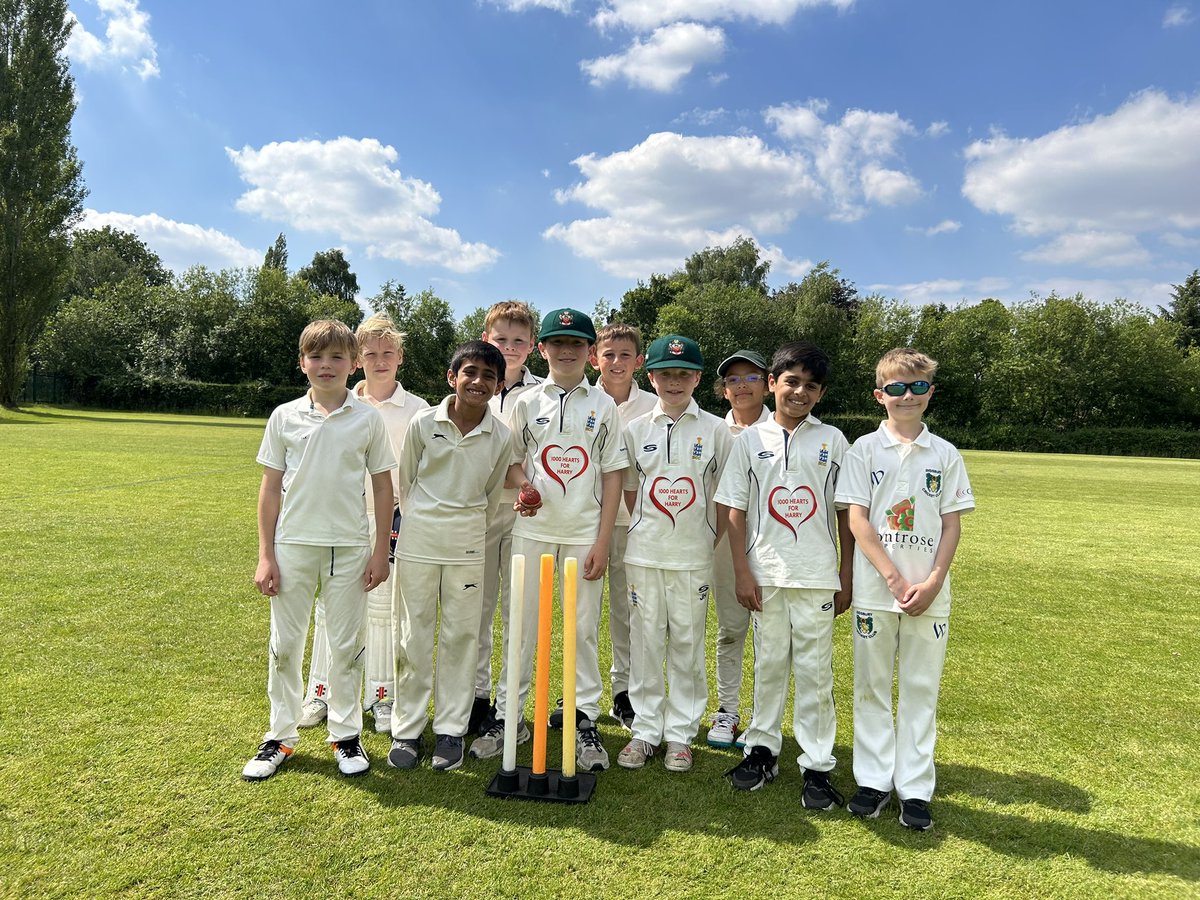We enjoyed some excellent U10 Cricket fixtures I. The sunshine against <a href="/sportatsgs/">Sport at Stockport Grammar</a> this afternoon 🏏