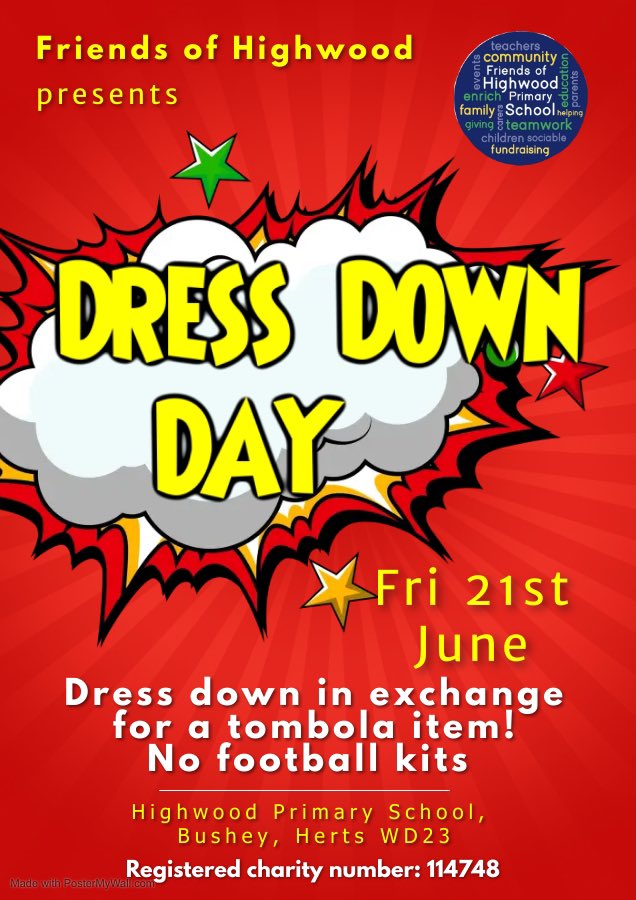 HighwoodFriends's tweet photo. Getting ready for our Summer Fair, tomorrow is Dress Down Day in exchange for a tombola prize #supportus #summerfair #highwoodprimaryschool #pta https://t.co/6qZAFr1zNt