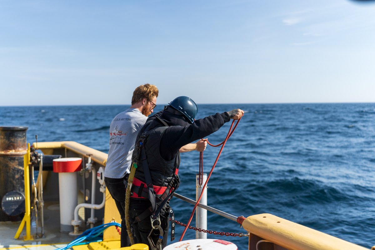SWSocean's tweet photo. Our new paper describing TReX Deep, a tracer release experiment in the Gulf of St. Lawrence. Here are some behind the scenes photos from a TReX cruise on the R/V Coriolis II a few years ago, taken by Joerg Behnke. Such a cool project to be a part of! https://t.co/OLTAd1sRBy