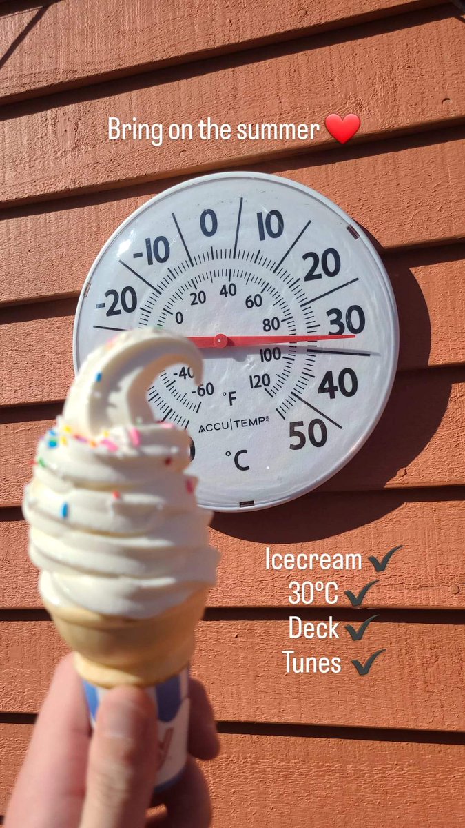 It's a beautiful day again folks! ☀️ 

Custard Cones, 29 beer on draft &amp; a beautiful deck! 😍 

--------- 

Tonight we have a private event from 4pm to close, we apologize for the inconvenience! 

Cheers 🍻