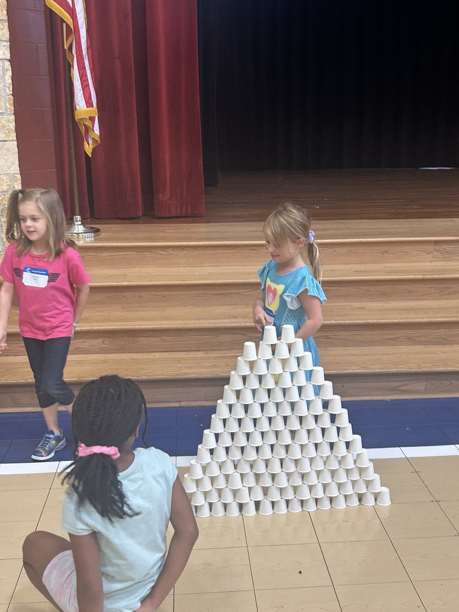 Camp Invention at Atascocita Springs has been awesome! Look at the creativity and problem solving going on!