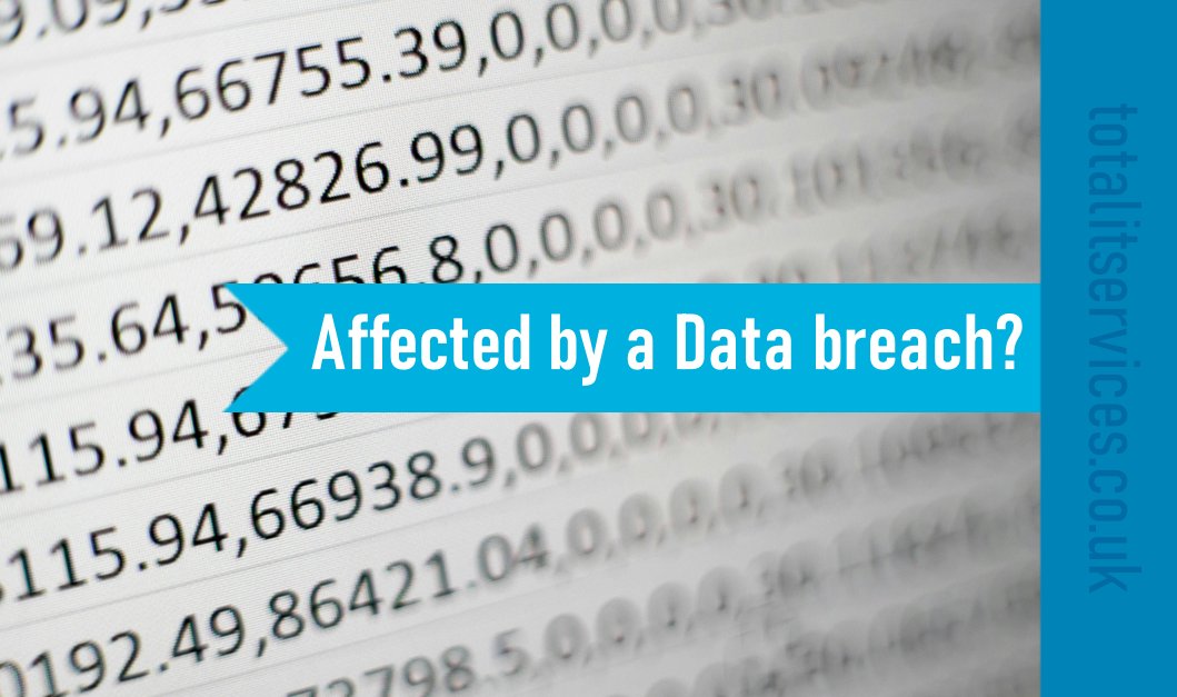 Data breaches are no joke. Contact us today on 01543 898183 to learn how to stay secure online. 
#DataBreach #Online #Security #IT #Lichfield #Tamworth