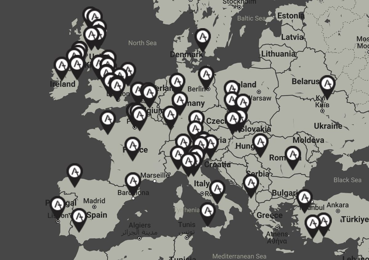 Also a helpful tool if you're traveling abroad! 

For example, here's some friends to meet if your summer has you in #europe <a href="/Acts29Europe/">Acts 29 Europe</a>