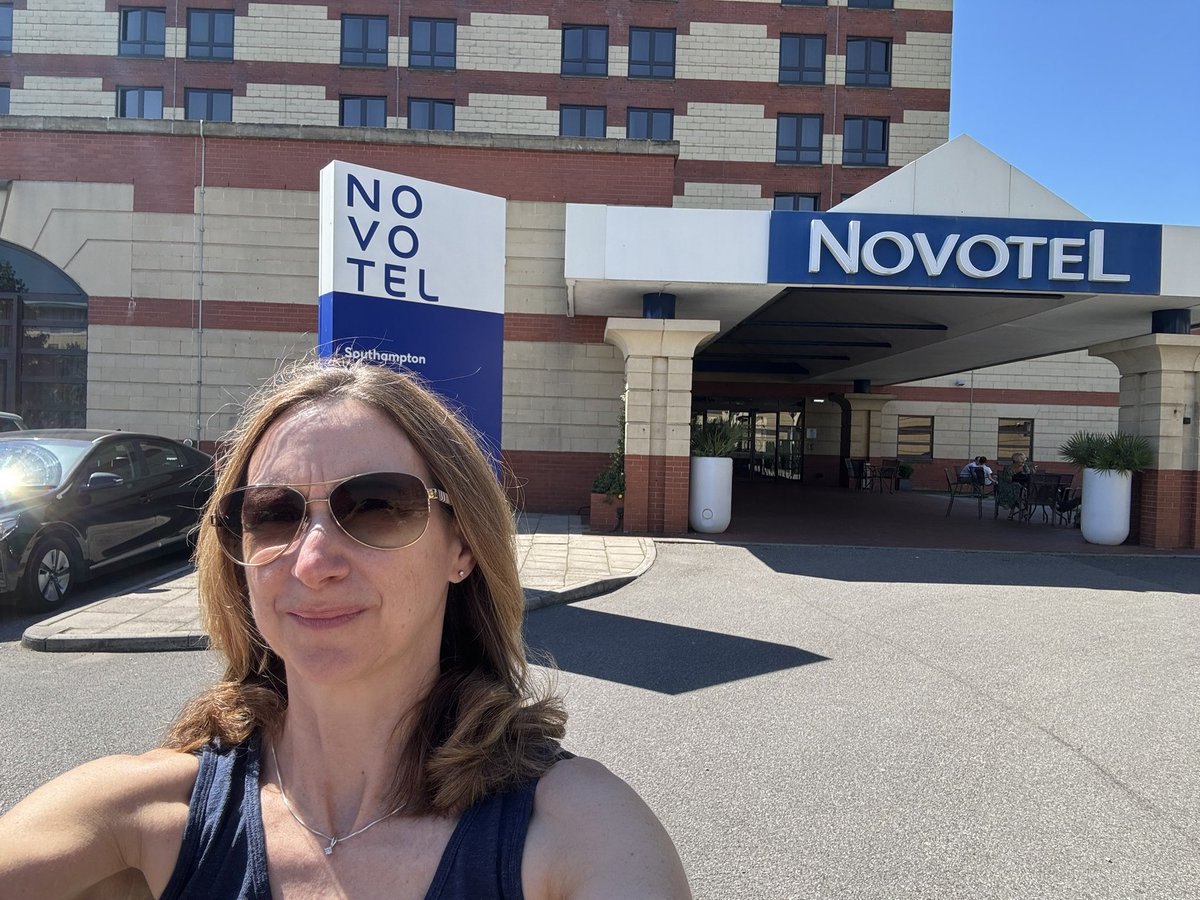 The sun is shining and we are getting ready for the annual #NNNG24 conference in Southampton. Very excited for an excellent evening and day ahead 😊 <a href="/sarahbrownlie3/">Sarah Brownlie</a> <a href="/NNNGUK/">NNNG</a> <a href="/fleur_hartley/">Fleur Hartley</a> <a href="/SharleneWan/">Sharlene Haywood</a> <a href="/jessica_quayle/">Jessica Quayle (Marshall) 💜</a> @mrBBoothy