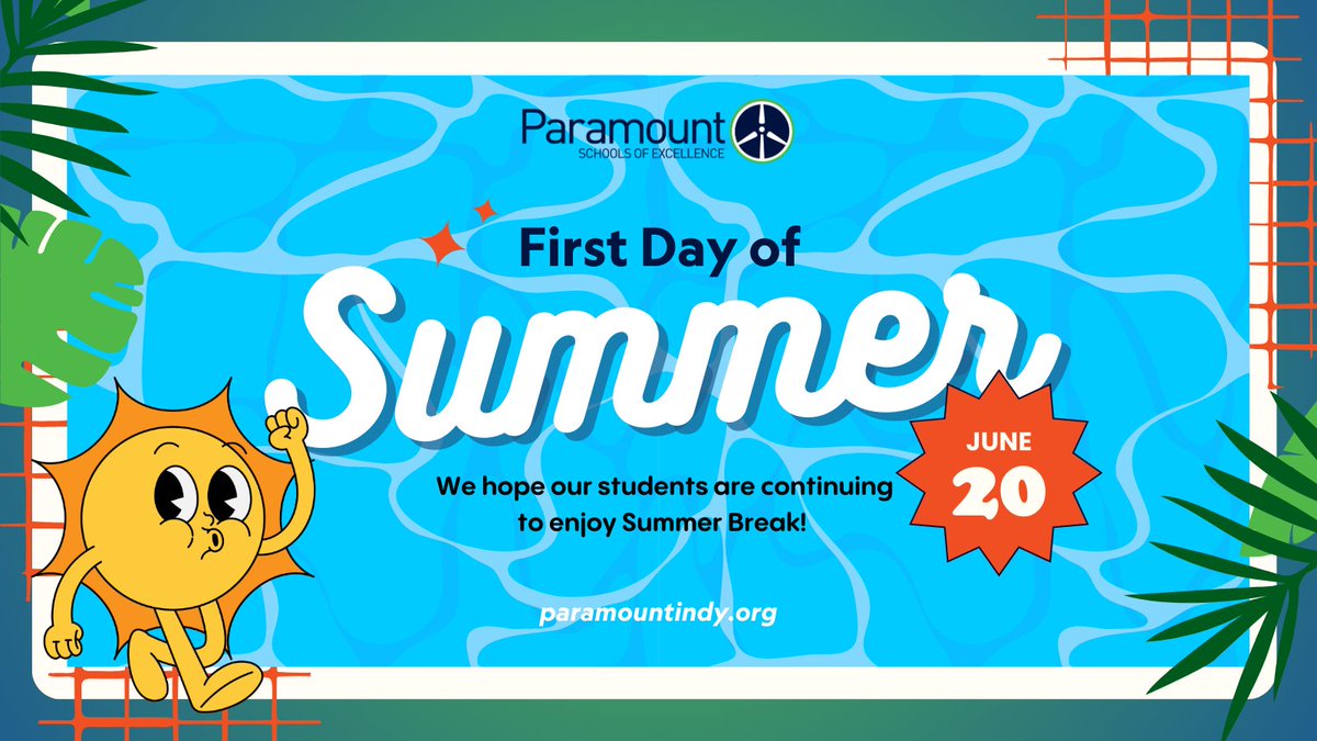 Summer has arrived! Happy First Day of Summer, everyone! To all our students, we hope you're enjoying your summer break so far. We can't wait to hear about all your favorite summer activities. #FirstDayOfSummer #SummerFun