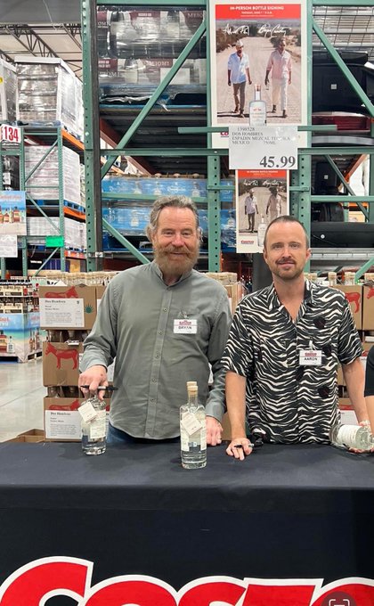 Just 2 guys selling Tequila at Costco, Hawthorne, CA.