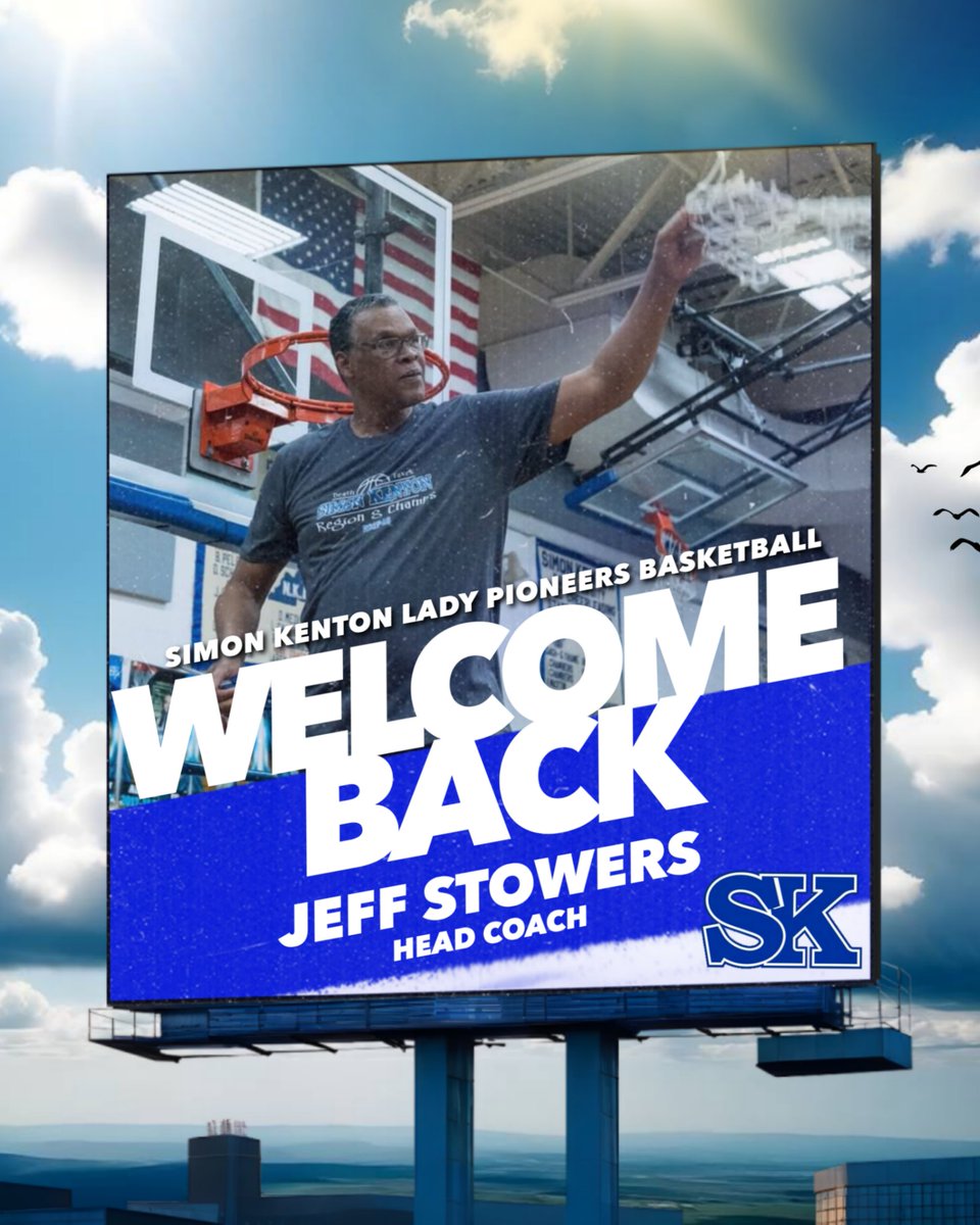 Simon Kenton Athletics would like to Welcome Back Head Coach Jeff Stowers to lead our Girls Basketball Program!  
#PIONEERNATION