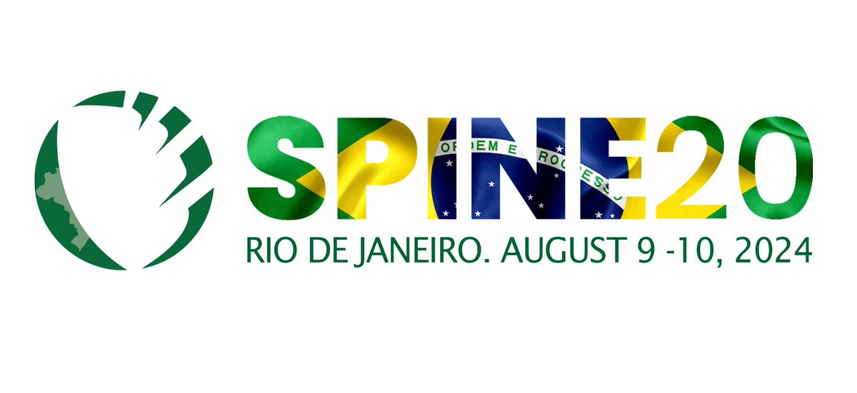 Join global #spine experts at the 5th #SPINE20 Annual Summit to debate "Spinal Disability: Social Inclusion as a Key to Prevention and Management," and be part of shaping recommendations for better spine care.

📍: Rio de Janeiro
🗓: 9-10 August
Register: spine20.net/event/registra…