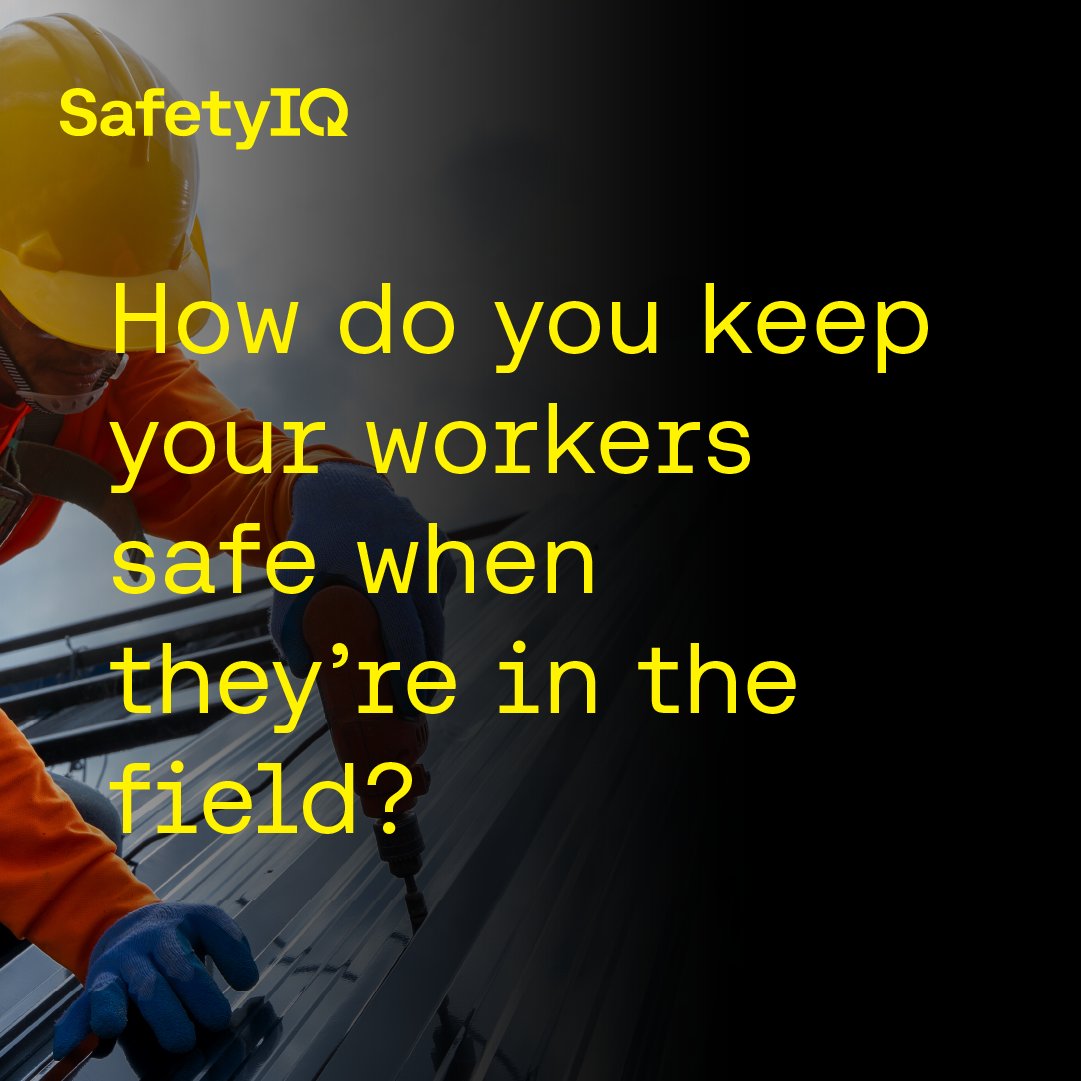 SafetyIQ_Team's tweet image. Do you rely on the assumption that your mobile workers are okay?

Without centralized visibility, How do you keep your workers safe when they&apos;re in the field?

#WorkplaceSafety #CentralizedVisibility #MobileWorkforce #FieldSafety #SafetyFirst