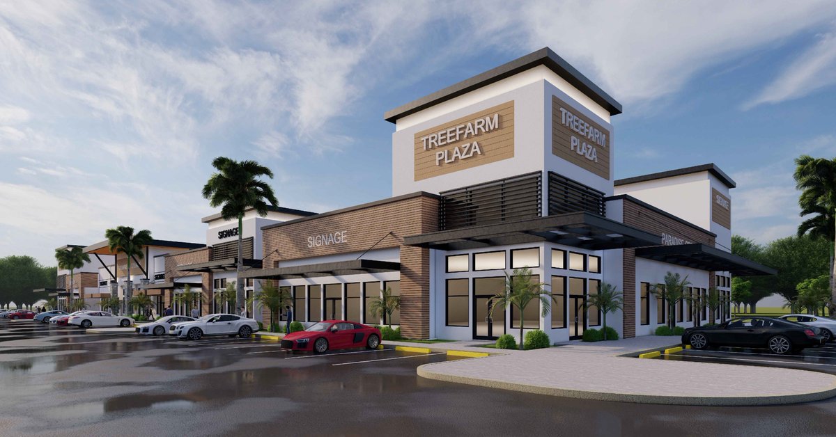 Located on the corner of Colliers Blvd and Immokalee Road in Naples, Stevens Construction is underway with TreeFarm Plaza, a 27,000 SF project that will include two buildings designed to accommodate up to 15 tenants.