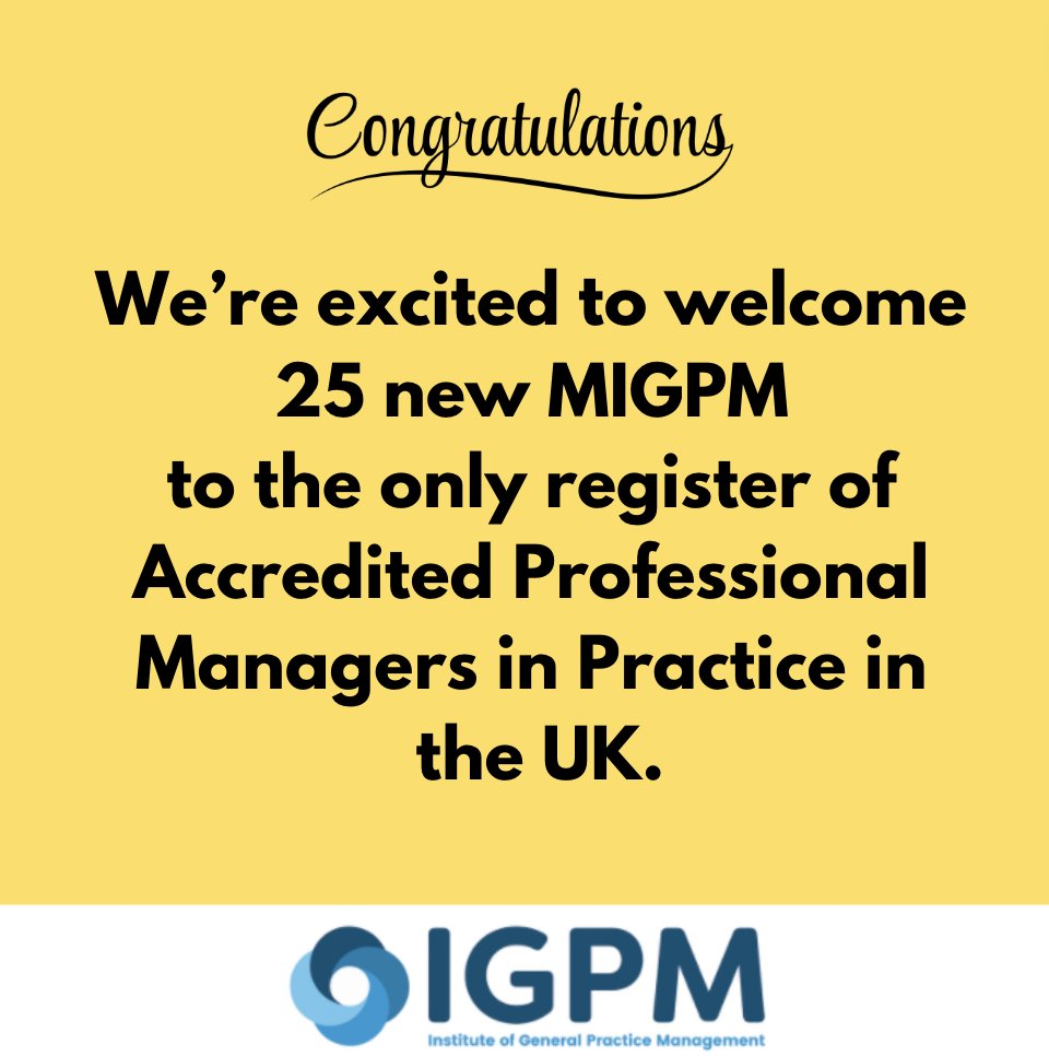 The IGPM tweet media