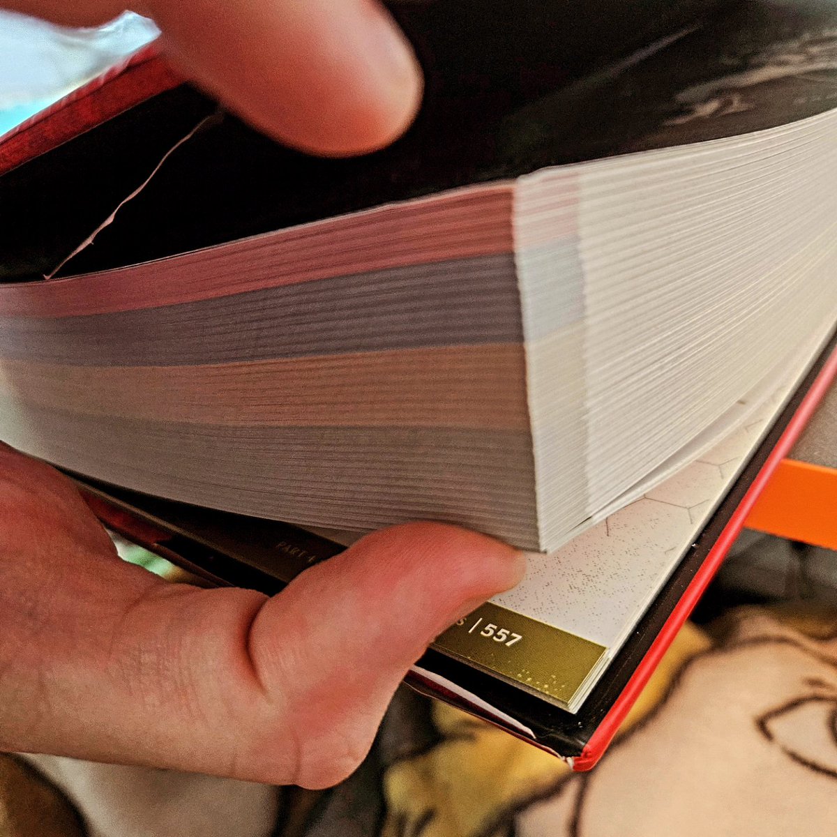 This thing is a TEXTBOOK! Some light (6.4lbs) reading for the 50th anniversary of D&amp;D