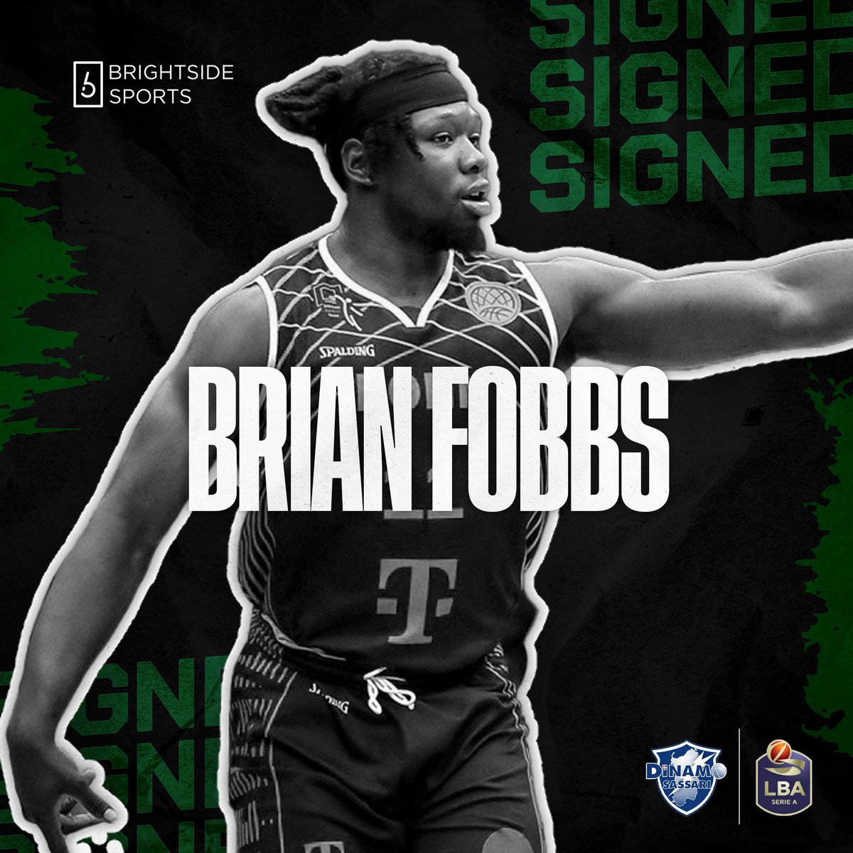 Brightside Sports (@brightsidehub) on Twitter photo โ๐๐๐ ๐๐๐๐๐...โ๐ช
Brian Fobbs is a new player of <a href="/dinamo_sassari/">Dinamo Sassari</a> ! ๐ฎ๐น
Time to shine. ๐ โ๐๐๐ ๐๐๐๐๐...โ๐ช
Brian Fobbs is a new player of <a href="/dinamo_sassari/">Dinamo Sassari</a> ! ๐ฎ๐น
Time to shine. ๐