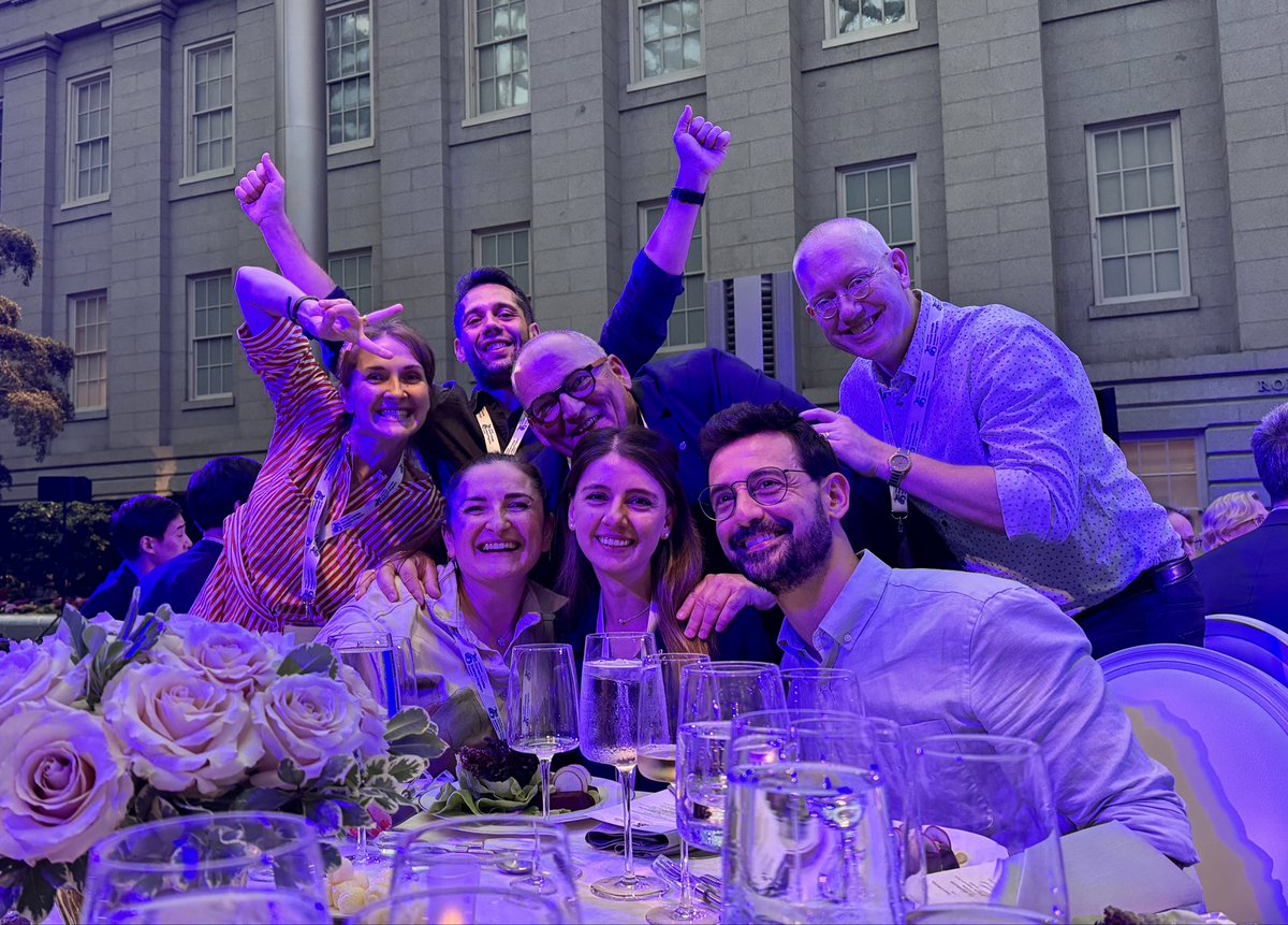 Thank you, <a href="/HFSP/">HFSP</a>, for another fantastic annual meeting, this time from Washington, DC! Always great to catch up with the HFSP community, cheers from the officially “most fun table” of #HFSPMeeting2024