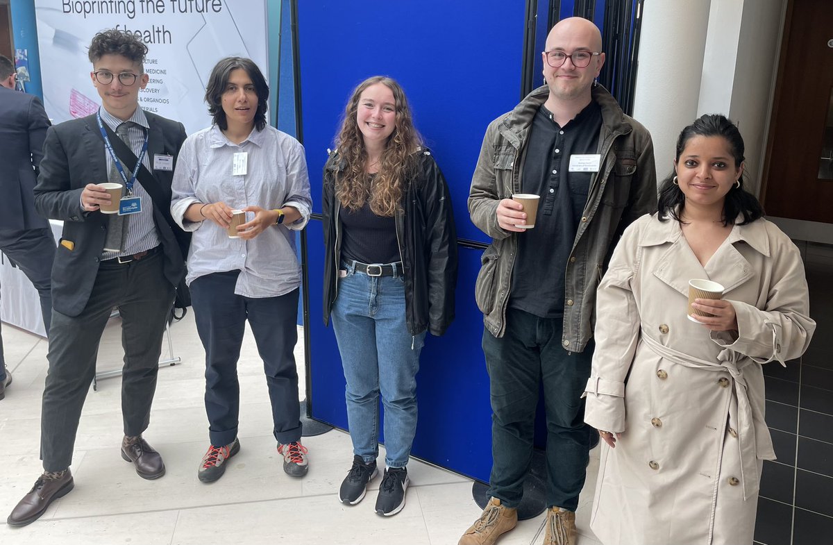 Cell^3 (@cell_cubed) on Twitter photo The faces of future Tissue & Cell Engineers: first-year PhD students Philip, Amy, George, & Shruti from <a href="/StrathBiomedEng/">Biomed Engineering</a> at #TCES2024 #TCESxCDTs The faces of future Tissue & Cell Engineers: first-year PhD students Philip, Amy, George, & Shruti from <a href="/StrathBiomedEng/">Biomed Engineering</a> at #TCES2024 #TCESxCDTs