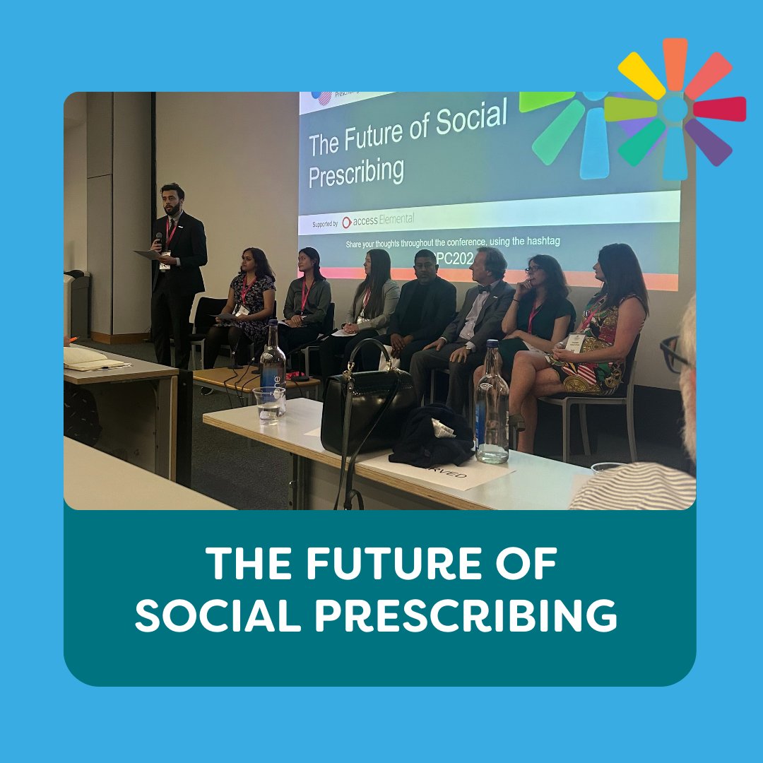 The National Academy for Social Prescribing (@nasptweets) on Twitter photo What is the future of social prescribing? Hearing from our panel including medical student champions of social prescribing, NASP CEO, Charlotte Osborn-Forde, <a href="/MariePolley1/">Marie Polley</a>, <a href="/MichaelDixonGP/">Michael Dixon</a> and <a href="/DuleepAllirajah/">Duleep Allirajah</a>
Read our Future of Social Prescribing report here: What is the future of social prescribing? Hearing from our panel including medical student champions of social prescribing, NASP CEO, Charlotte Osborn-Forde, <a href="/MariePolley1/">Marie Polley</a>, <a href="/MichaelDixonGP/">Michael Dixon</a> and <a href="/DuleepAllirajah/">Duleep Allirajah</a>
Read our Future of Social Prescribing report here: